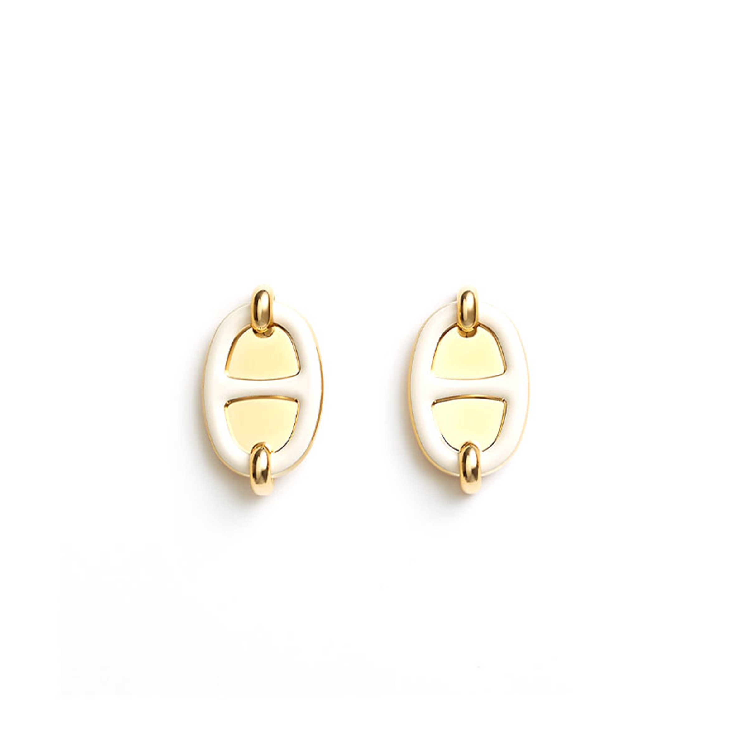H**mes mini maillon earrings h100052fed3